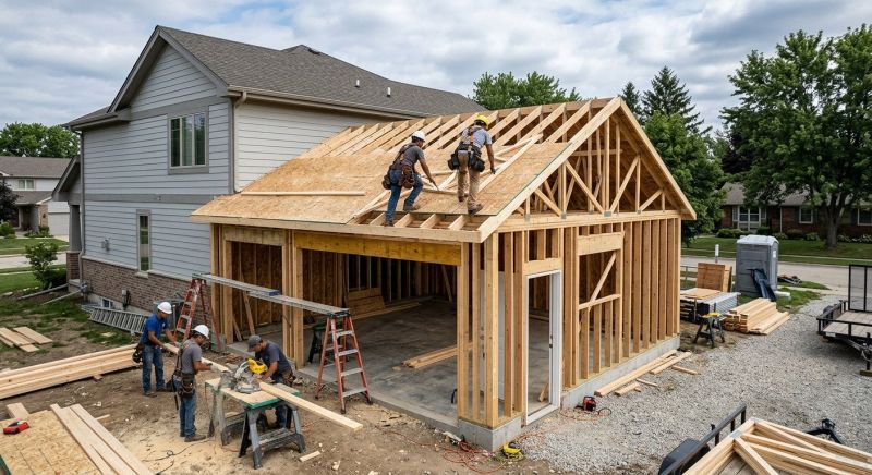 Garage Addition Installation in South Houston, TX
