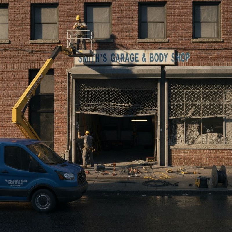 Local Roll Up Door Replacement pros at work