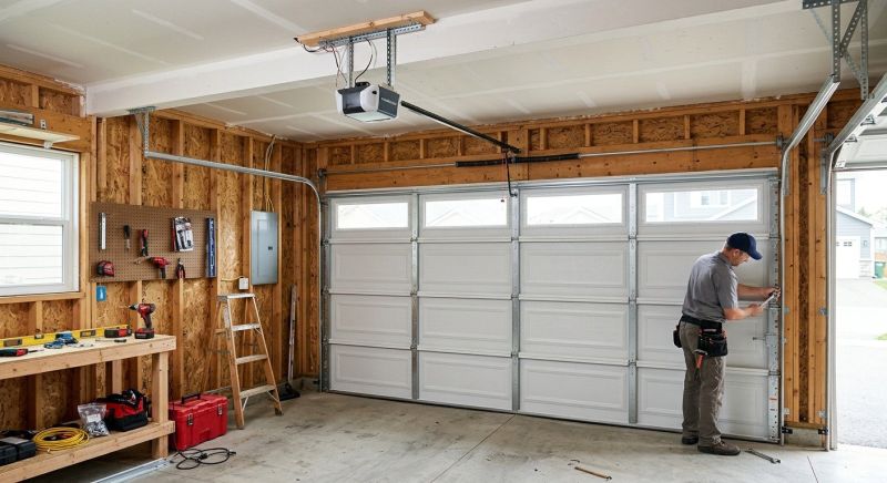 Three Car Garage Installation in Charleston, SC
